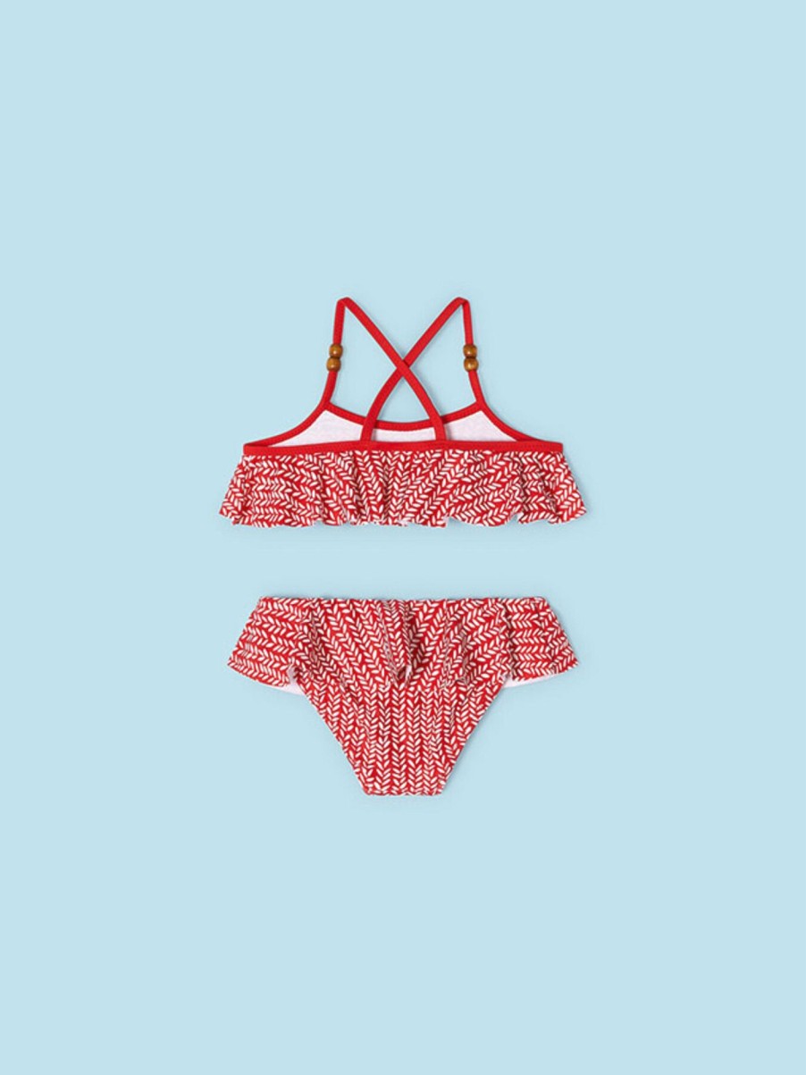 Kids Mayoral Swimwear | Ruffle Bikini Granadine