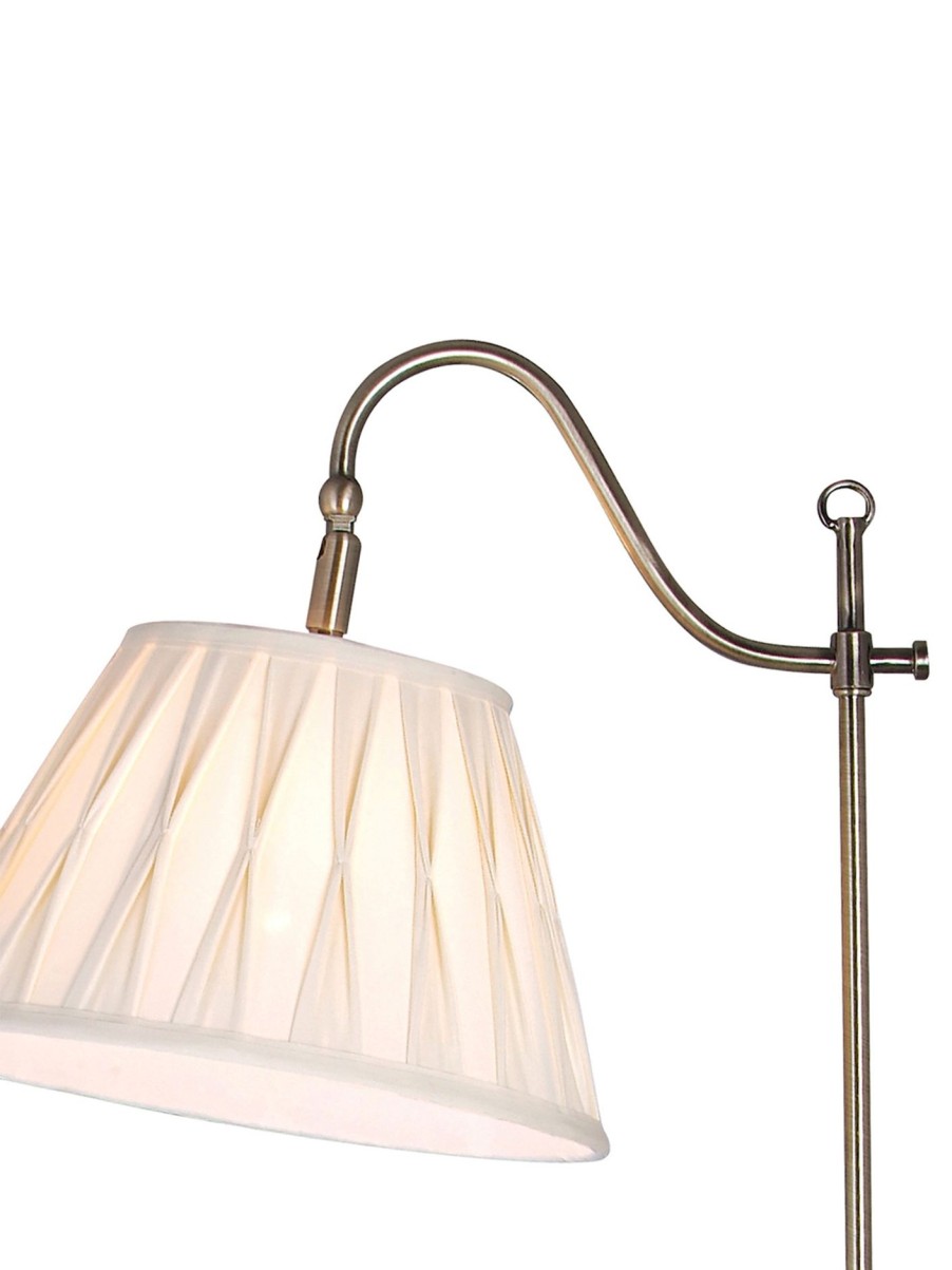 Home & Tech Dar Lighting Floor Lamps | Suffolk Floor Lamp With Shade Bronze