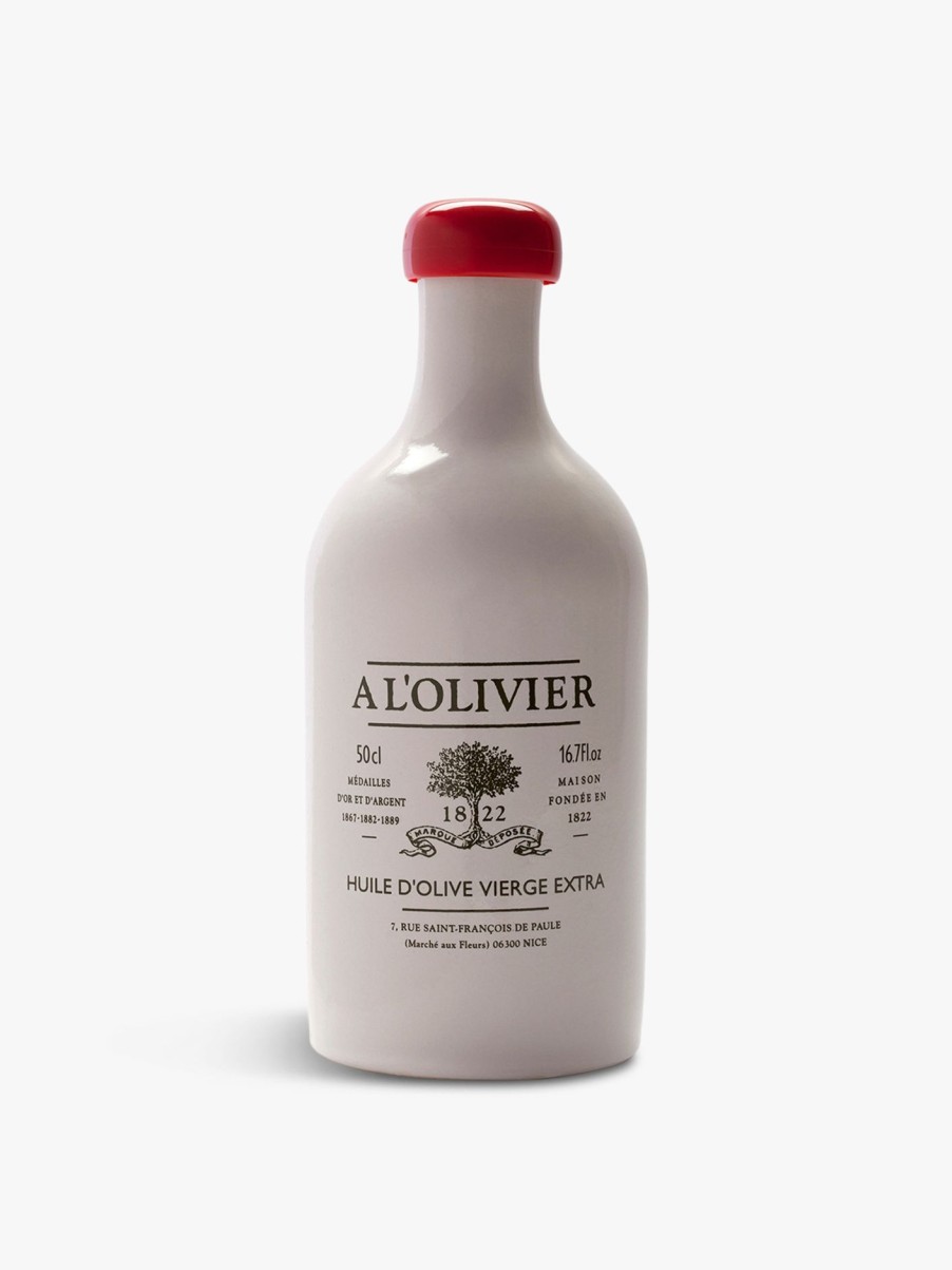 Food & Drink A L'Olivier Oils & Vinegars | Extra Virgin Olive Oil In Stone Jar 500Ml