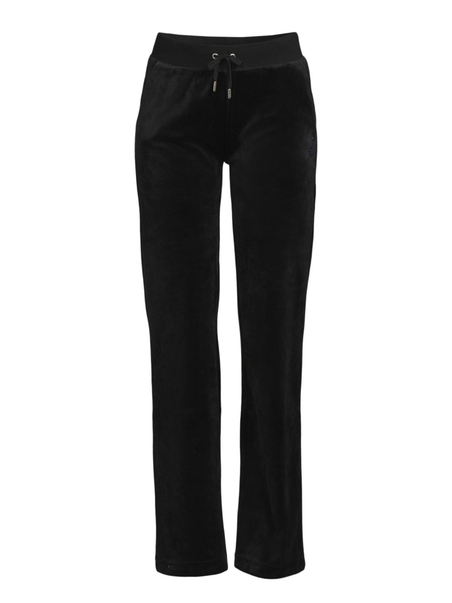 Women Juicy Couture Tracksuits | Exclusive Diamante Del Ray Pant Ombre Black