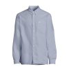 Men Fred Perry Shirts | Oxford Shirt Light Smoke