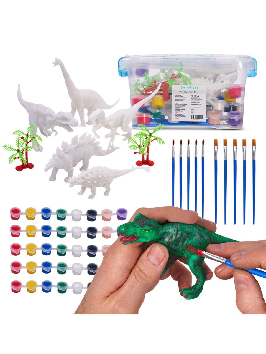 Kids Twiddlers Arts & Crafts | Paint Your Own Dino Kit