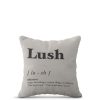 Home & Tech Lines Behind Cushions & Textiles | Lush Geordie Dialect Cushion