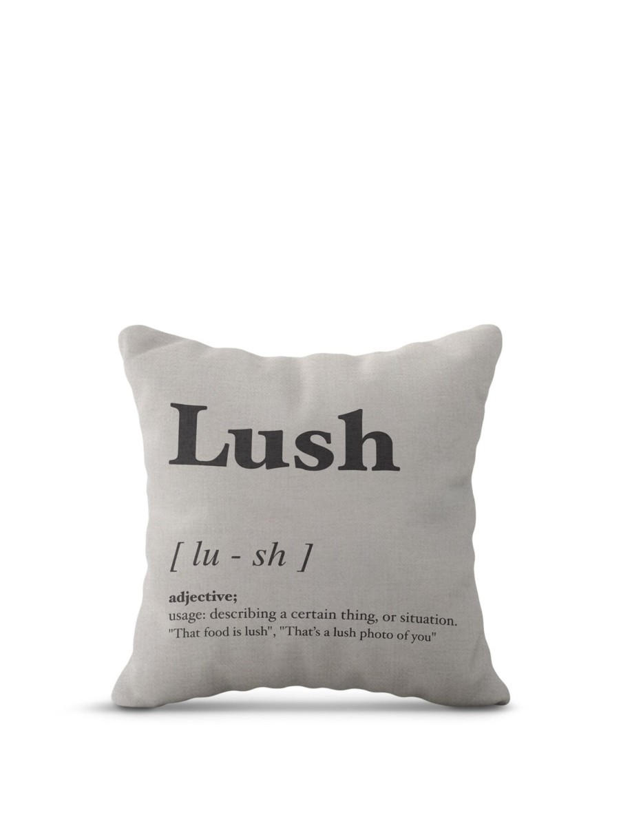 Home & Tech Lines Behind Cushions & Textiles | Lush Geordie Dialect Cushion