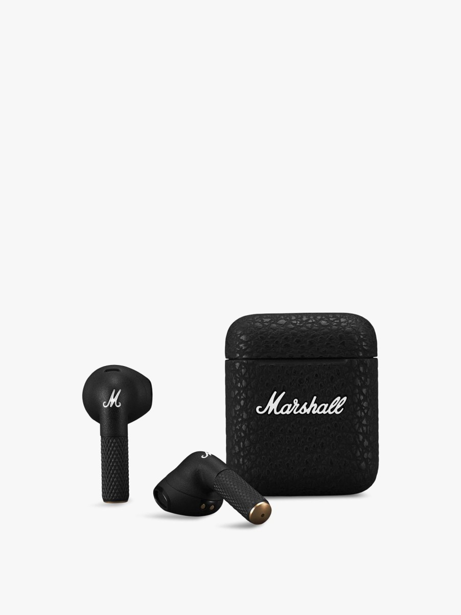 Home & Tech Marshall Headphones | Minor Iii True Wireless Earbuds Black