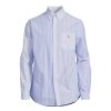 Men Polo Ralph Lauren Shirts | Custom Fit Oxford Fun Shirt Blue Funshirt