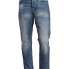 Men G-Star Jeans | 3301 Straight Tapered Jeans Vintage Azure