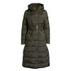 Women Barbour International Coats & Jackets | B.Intl Track Line Quilted Jacket Envy