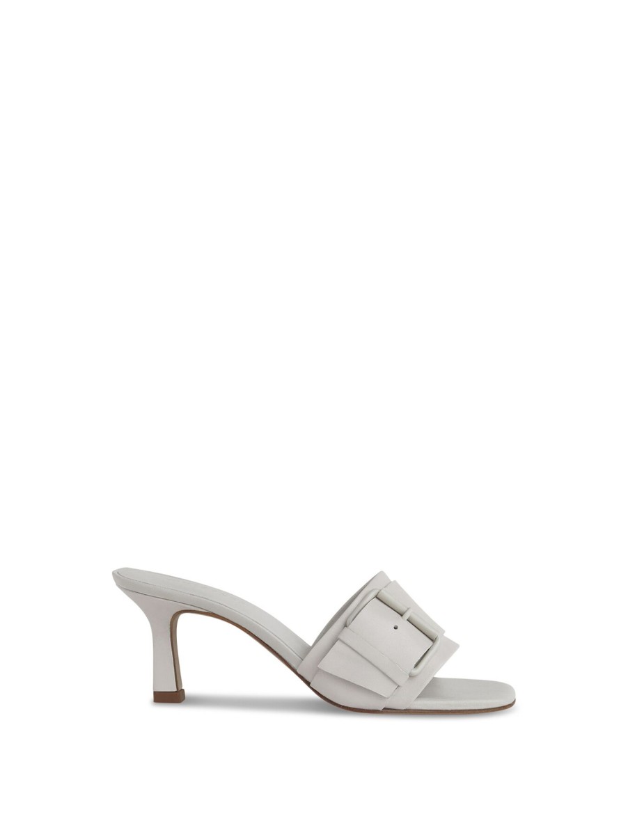 Women Whistles Sandals | Adella Buckle Mule Stone