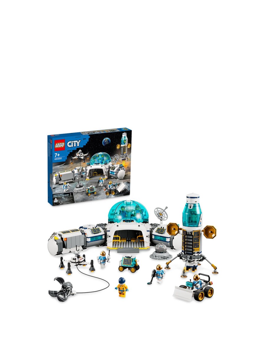 Kids LEGO Lego & Construction Toys | City Lunar Research Base Space Set 60350