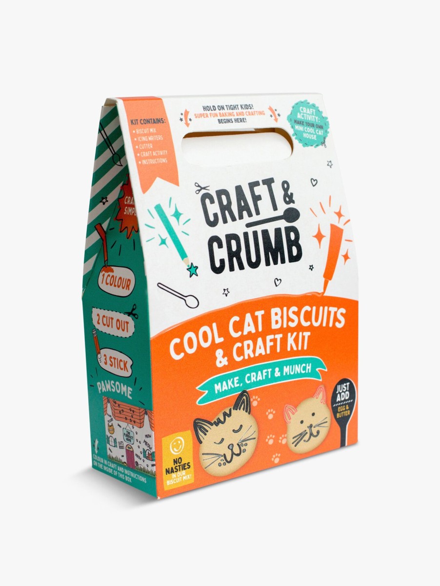 Food & Drink Craft & Crumb Biscuits | Cool Cats Bake And Craft Kit