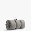 Home & Tech Fenwick Throws & Blankets | Faux Fur Blanket Feather Grey