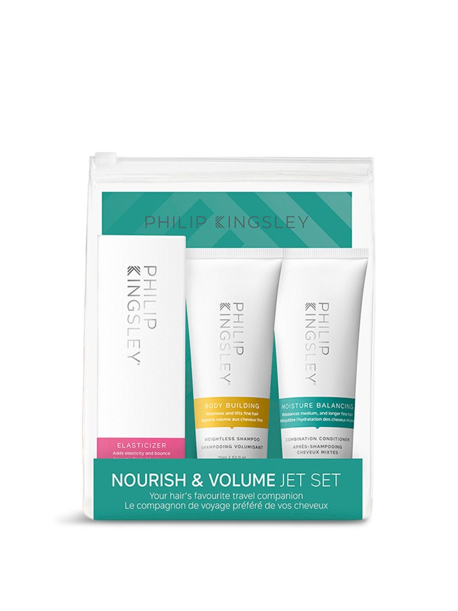 Beauty Philip Kingsley Haircare | Nourish & Volume Jet Set 75Ml X 3