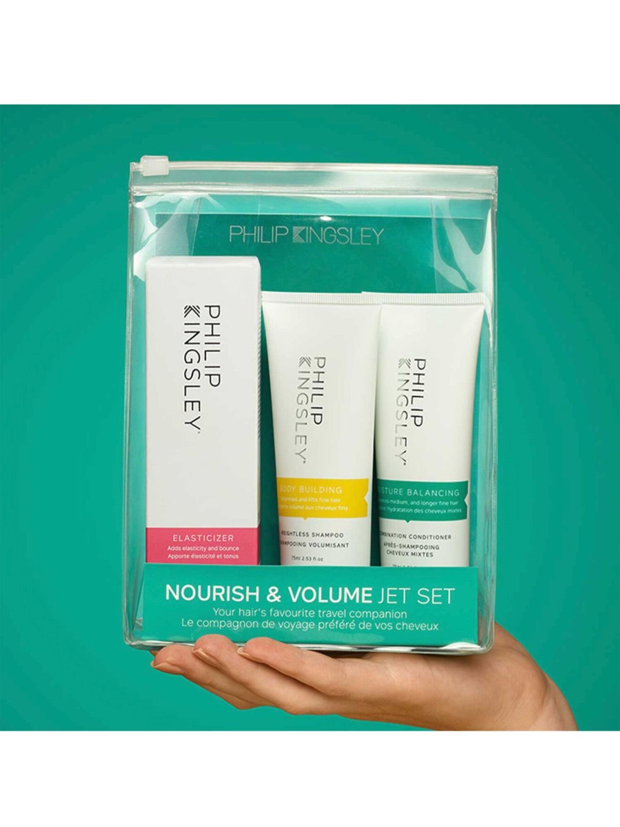 Beauty Philip Kingsley Haircare | Nourish & Volume Jet Set 75Ml X 3