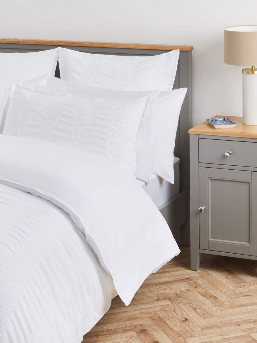 Home & Tech Fenwick Bedding Sets | York Cotton Bedlinen Duvet Cover White