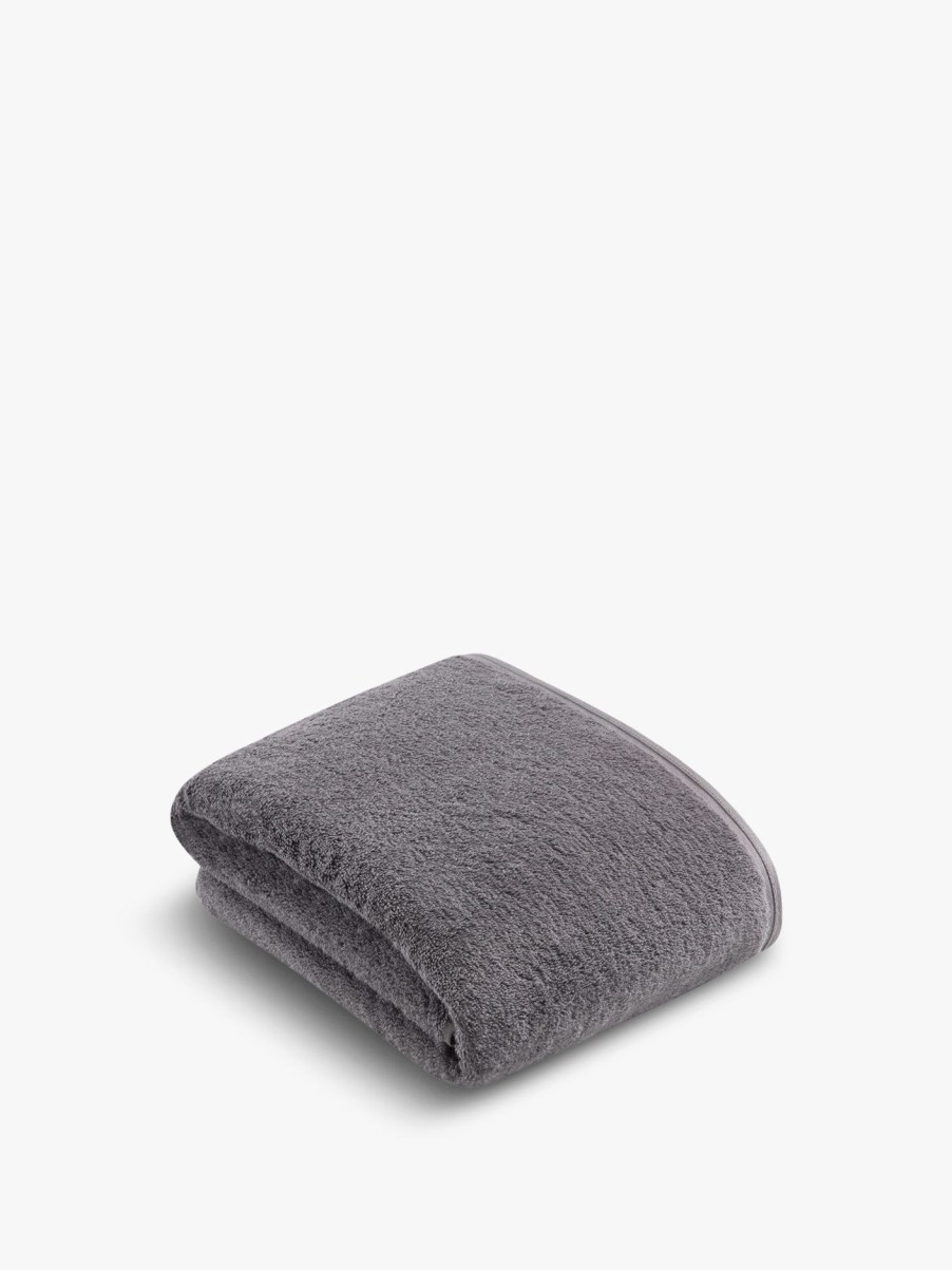 Home & Tech Vossen Towels | Vegan Life Bath Sheet Grey