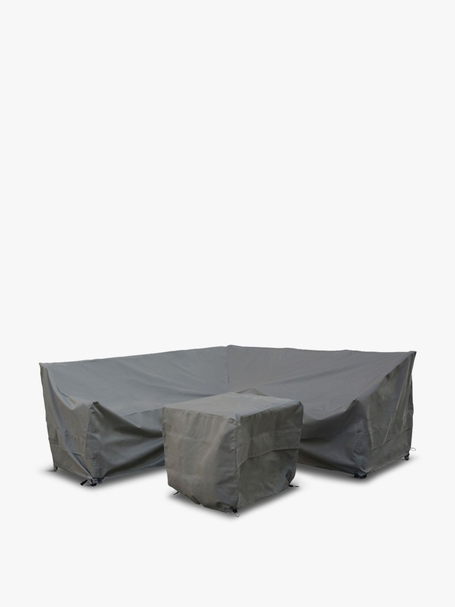 Furniture & Outdoor Bramblecrest Garden Furniture Covers | Tetbury Mini Sofa Set Cover Khaki