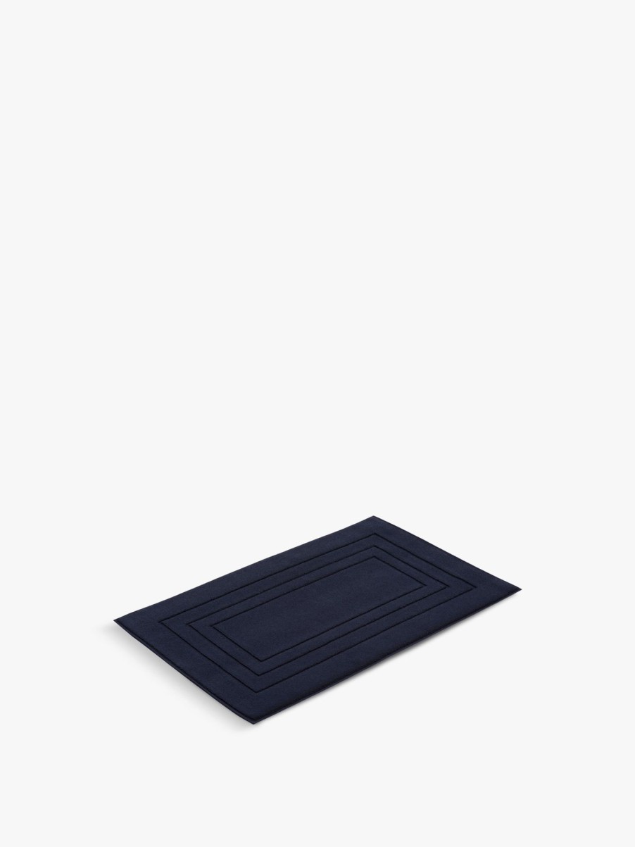 Home & Tech Vossen Bathmats | Vegan Life Bath Mat Marine Blue