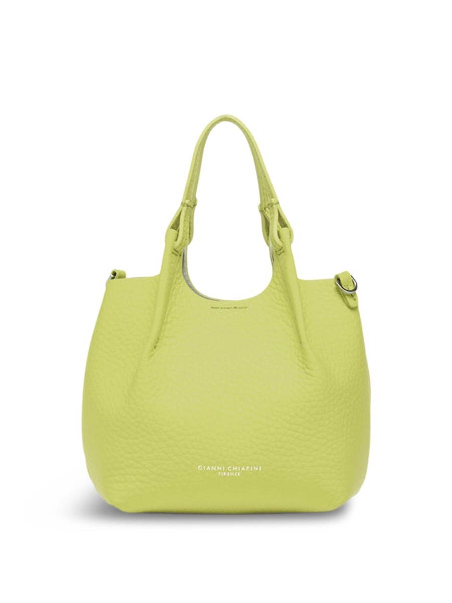 Women Gianni Chiarini Tote Bags | Dua M Crossbody Sunny Light-Sabbia