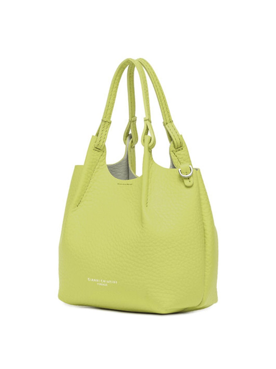 Women Gianni Chiarini Tote Bags | Dua M Crossbody Sunny Light-Sabbia