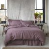 Home & Tech Piglet in Bed Bed Linen | Linen Duvet Cover Elderberry