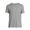 Men Polo Ralph Lauren T-Shirts | Central Logo T-Shirt Steel Heather