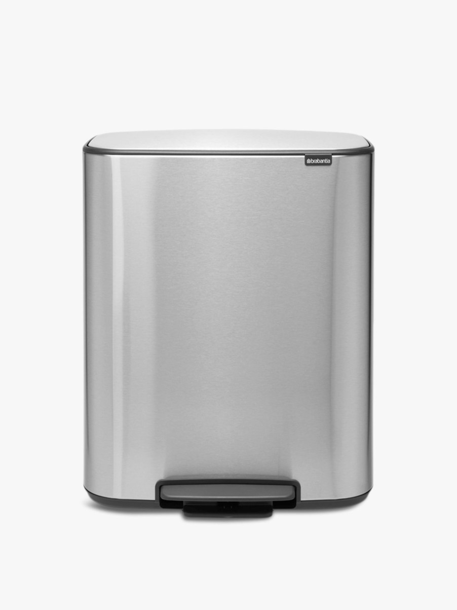 Home & Tech Brabantia Utility & Cleaning | Bo Pedal Bin Matt Steel