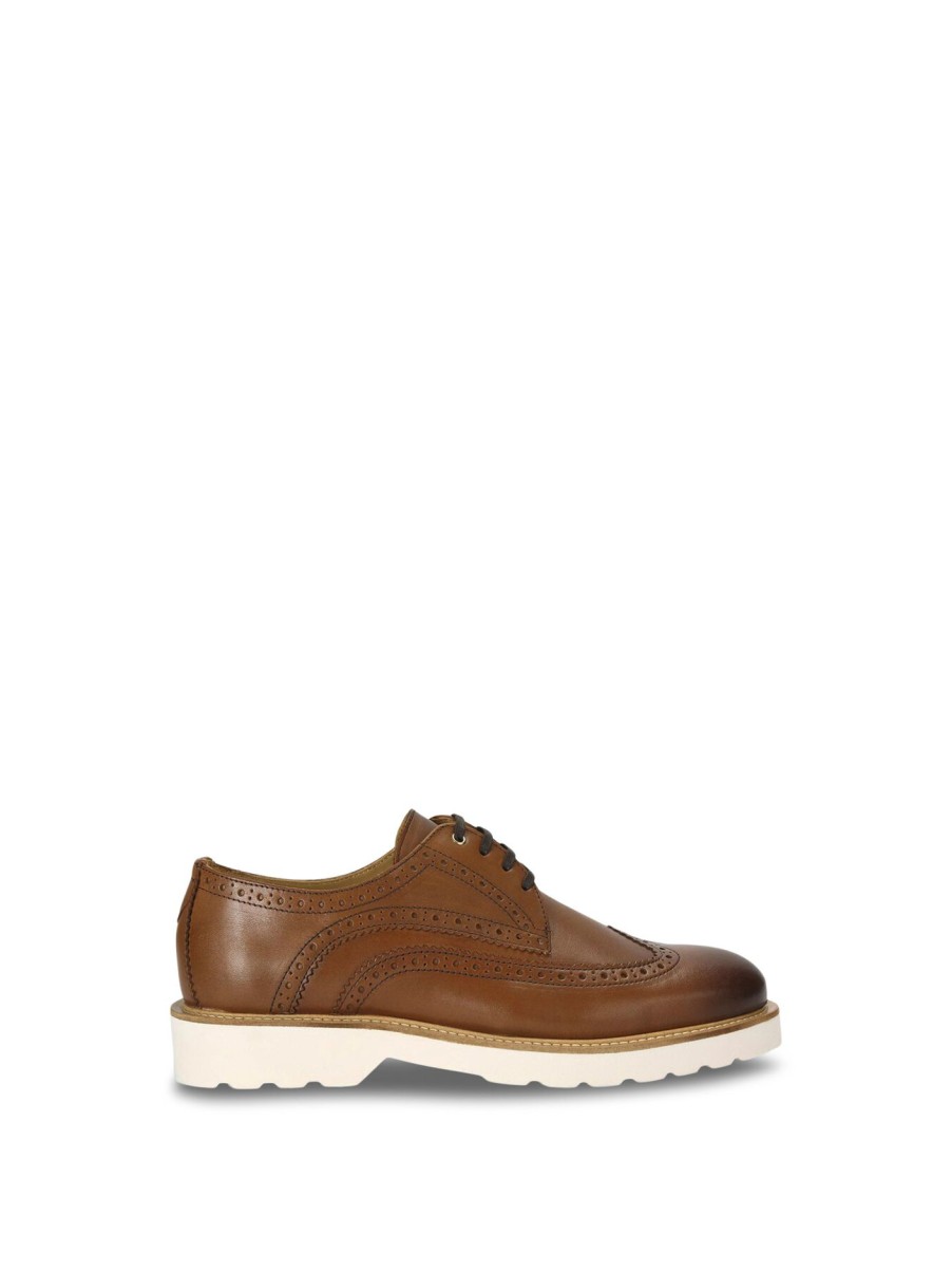 Men KURT GEIGER LONDON Formal Shoes | Bank Brogue Cleat Tan