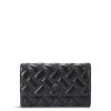 Women KURT GEIGER LONDON Purses & Wallets | Kensington Chain Wallet Drench Black