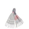 Women Barbour Scarves | Barbour Isla Tartan Boucle Scarf Pink/Grey Tartan