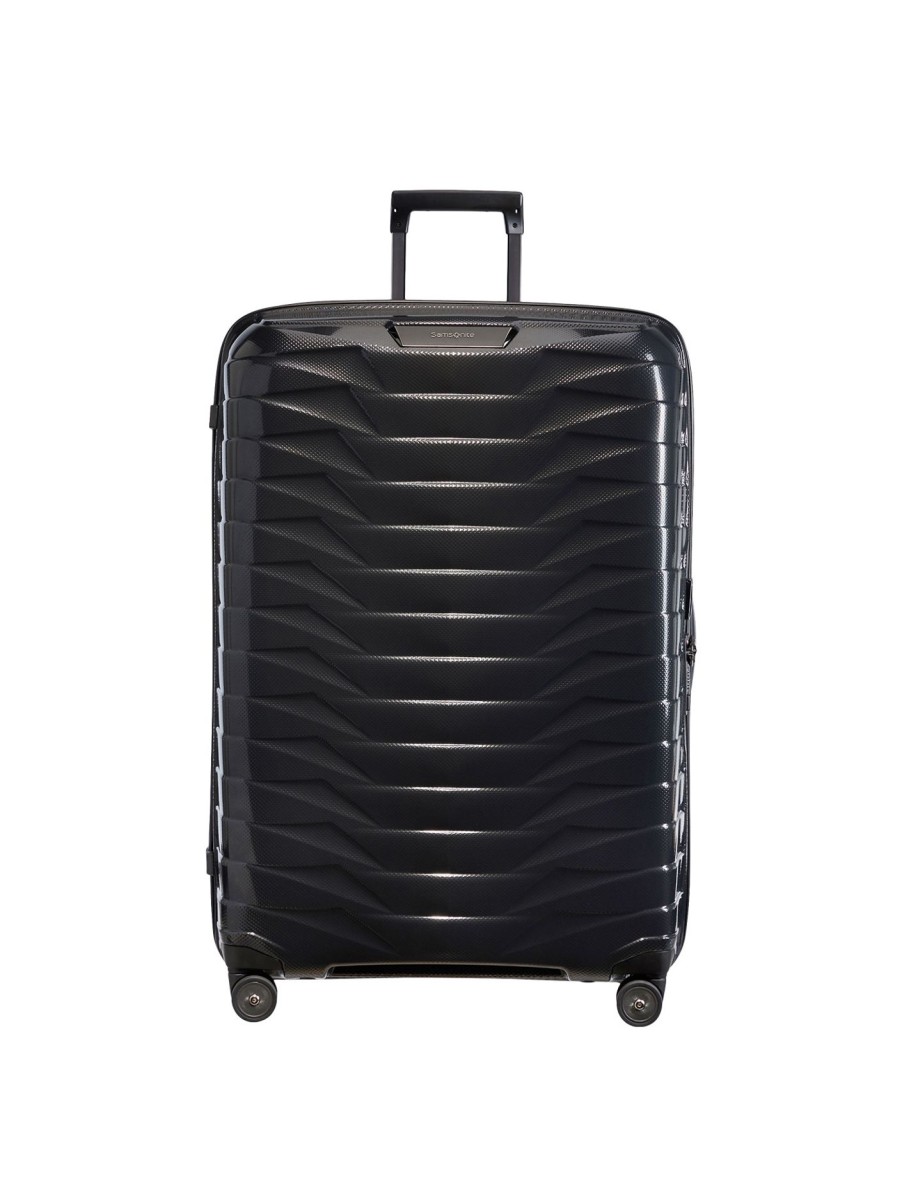 Home & Tech Samsonite | Proxis Spinner 4 Wheel 81Cm Suitcase Black