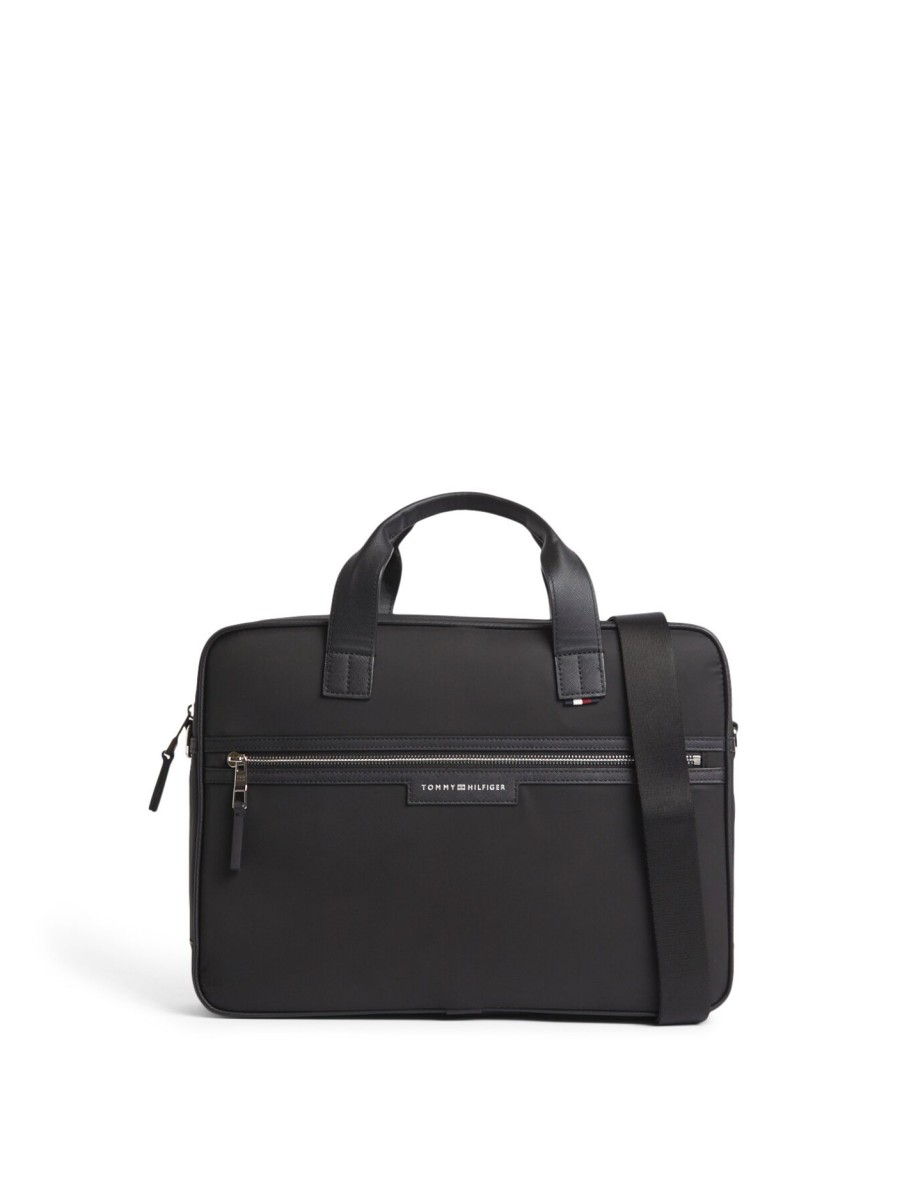 Men Tommy Hilfiger | Urban Laptop Bag Black