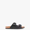 Men V.gan Sandals | V.Gan Vegan Mango Footbed Sandals Black