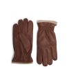 Men Dents Gloves | Edington Walnut Beige