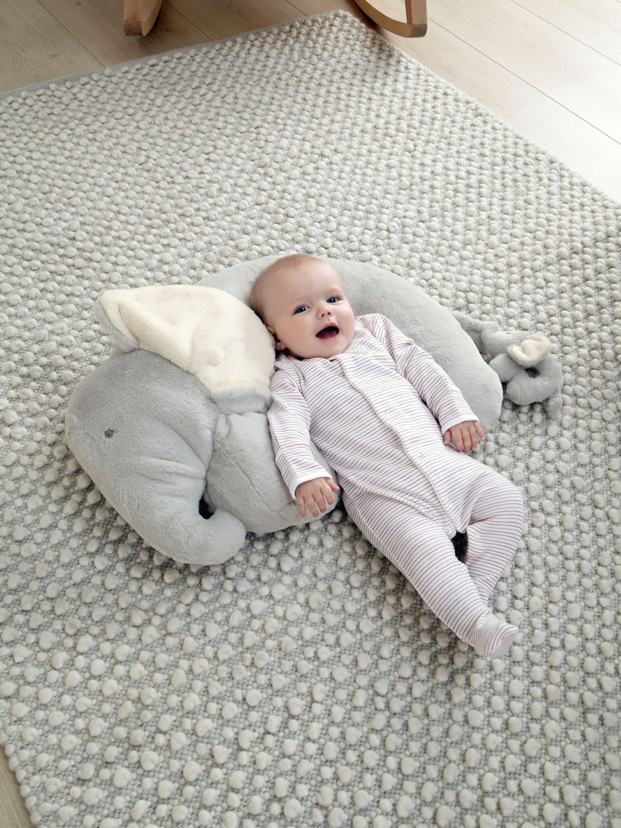 Kids Mamas & Papas Accessories | Tummy Time Snugglerug Elephant Multi