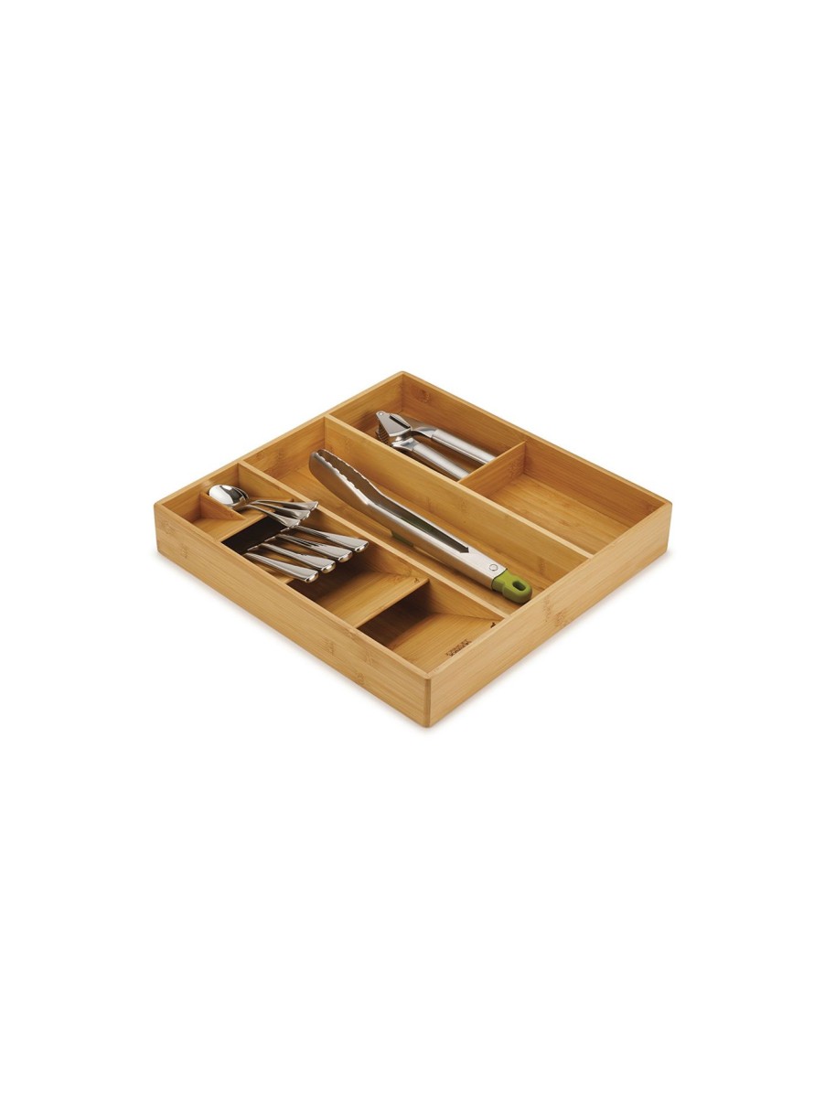 Home & Tech Joseph Joseph Lunchboxes & Food Storage | Drawerstore Bamboo Cutlery, Utensil & Gadget Organiser