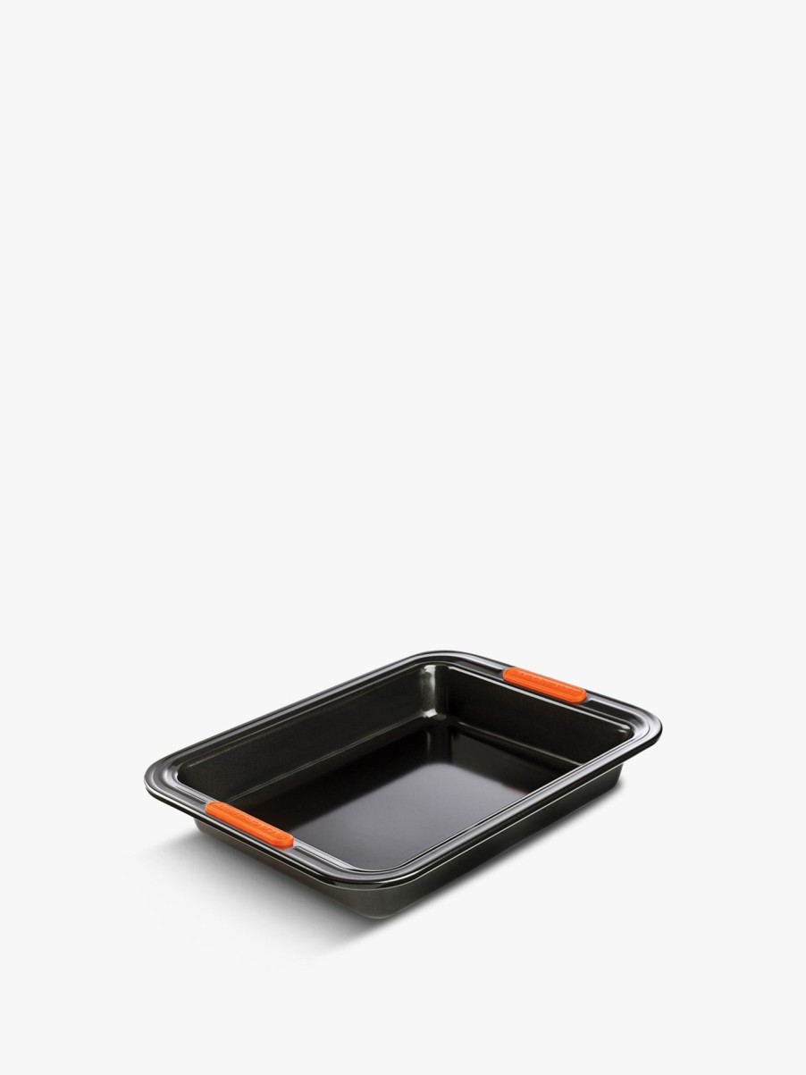 Home & Tech Le Creuset Baking | Rectangular Cake Tin 33Cm Satin Black