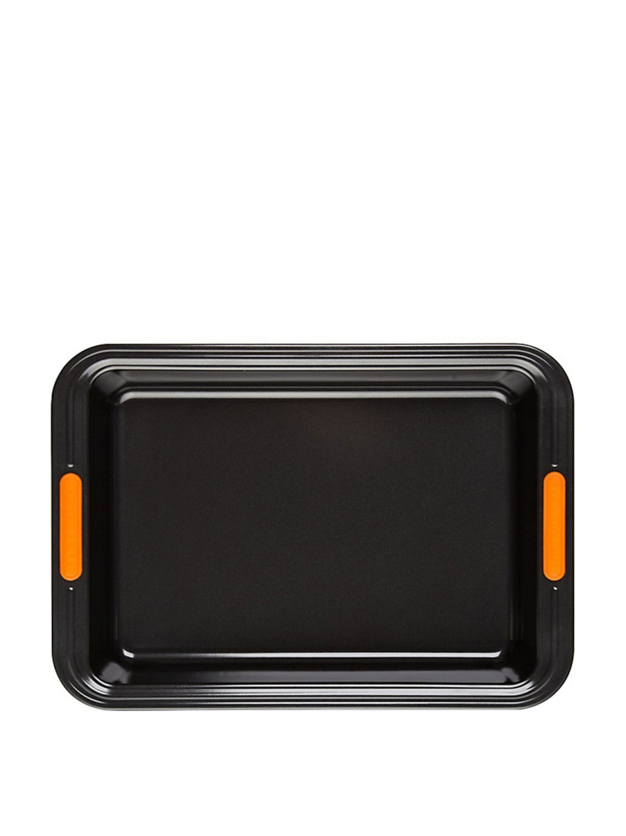 Home & Tech Le Creuset Baking | Rectangular Cake Tin 33Cm Satin Black