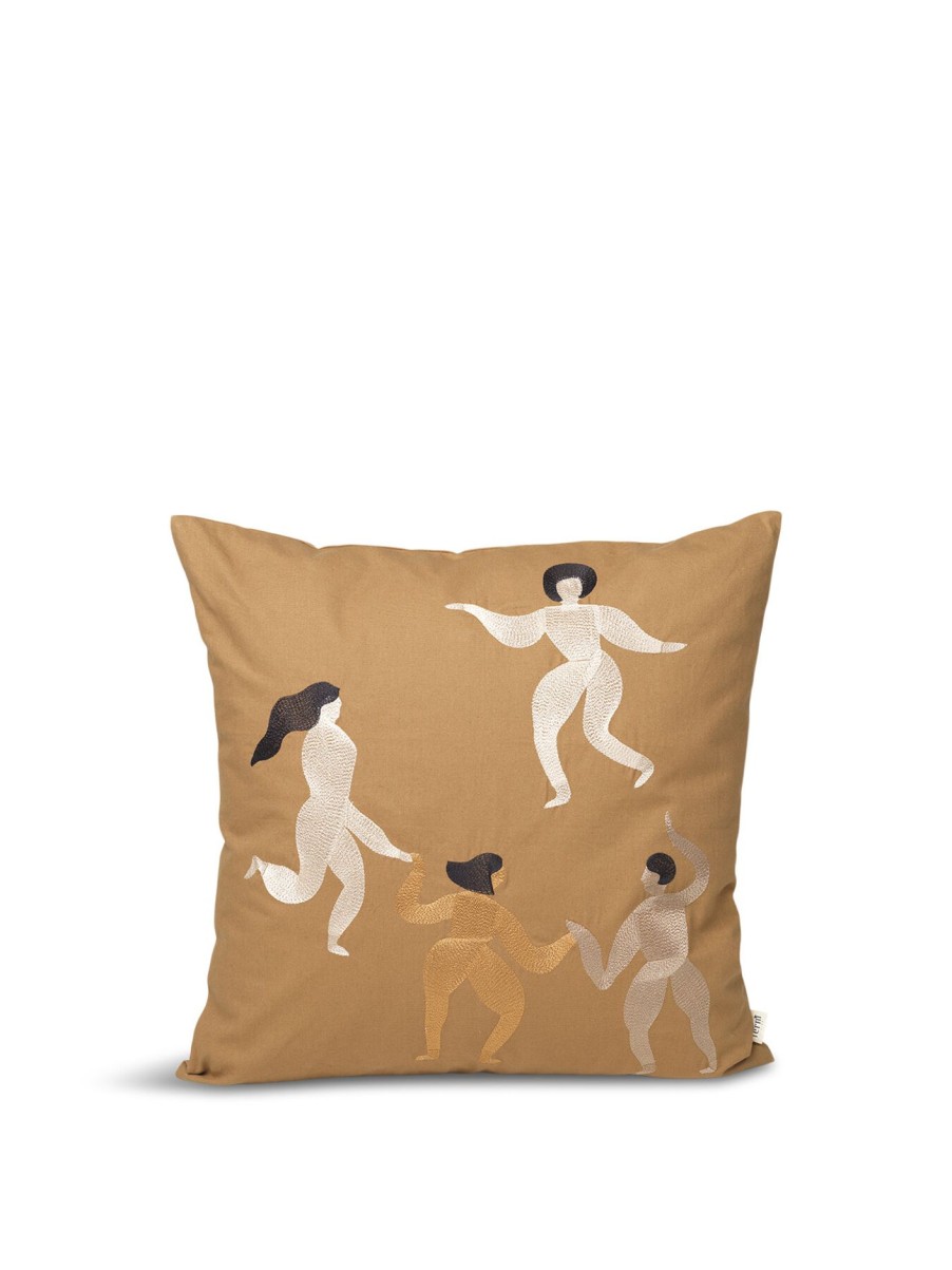 Home & Tech ferm LIVING Cushions & Textiles | Free Cushion Beige