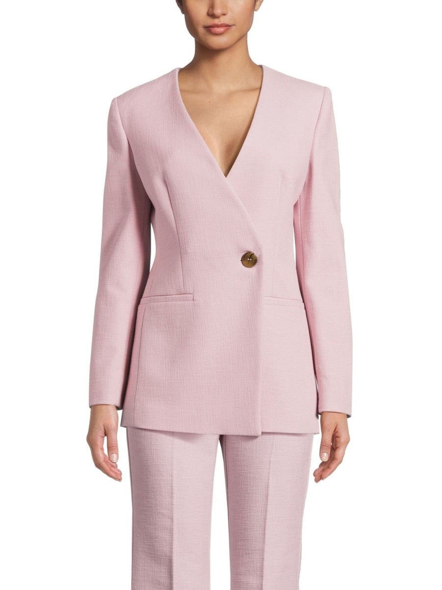 Women Marella Coats & Jackets | Himare One Button Blazer Pink