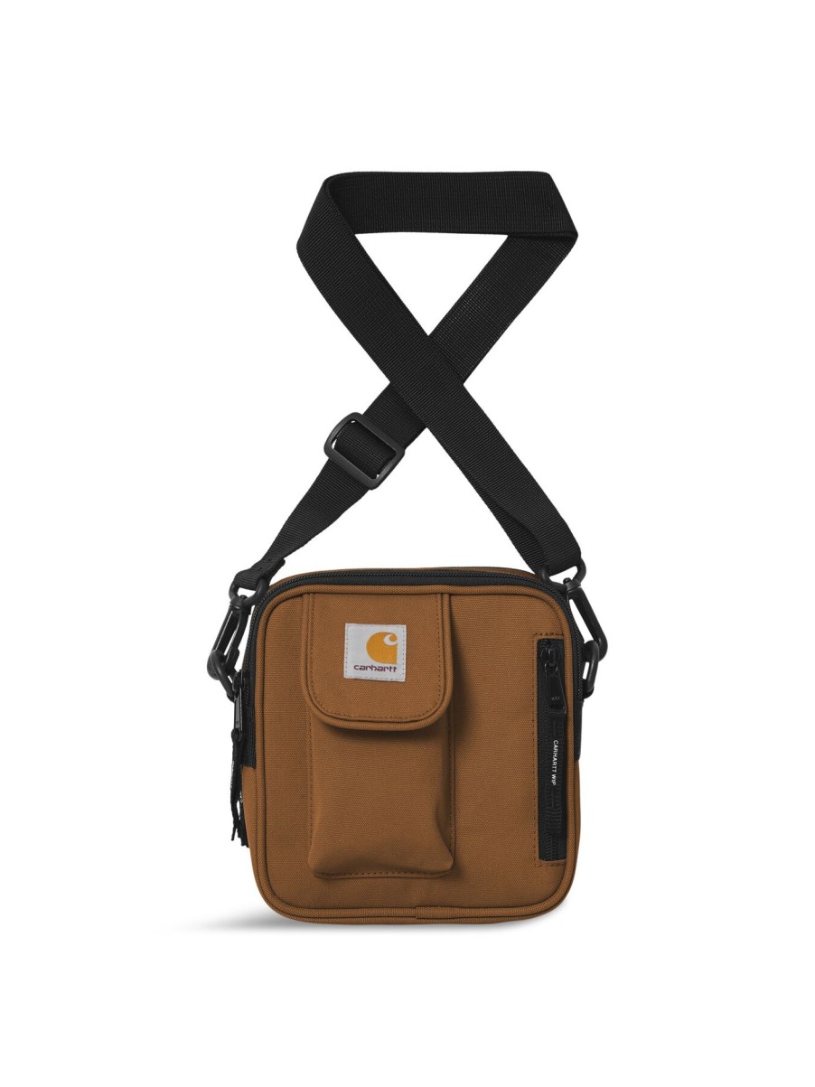 Men Carhartt WIP | Small Essentials Bag Deep H Brown