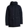 Men Barbour Coats & Jackets | Antartic Parka Jacket Navy