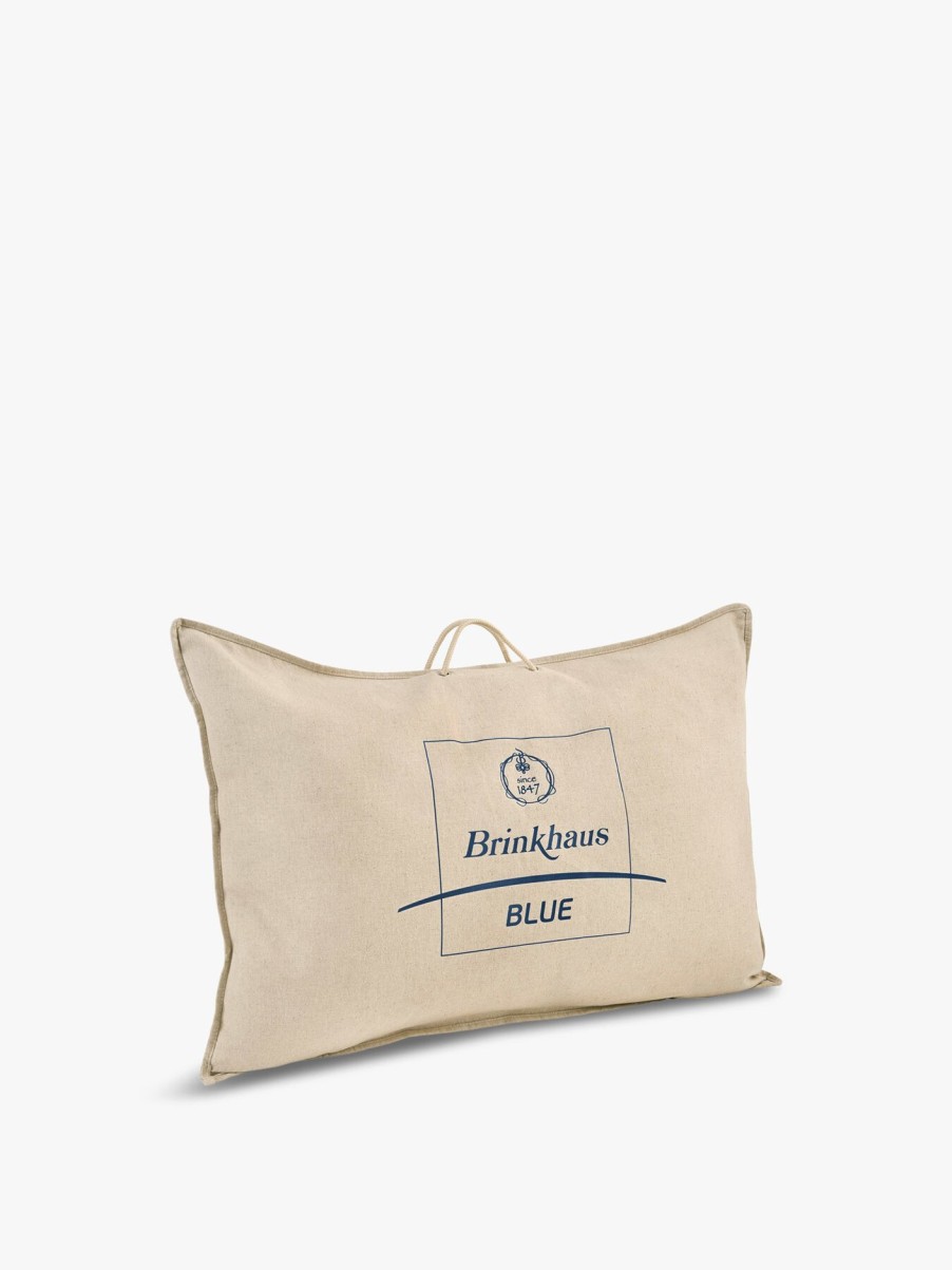 Home & Tech Brinkhaus Pillows | Blue Aerelle Square Pillow White